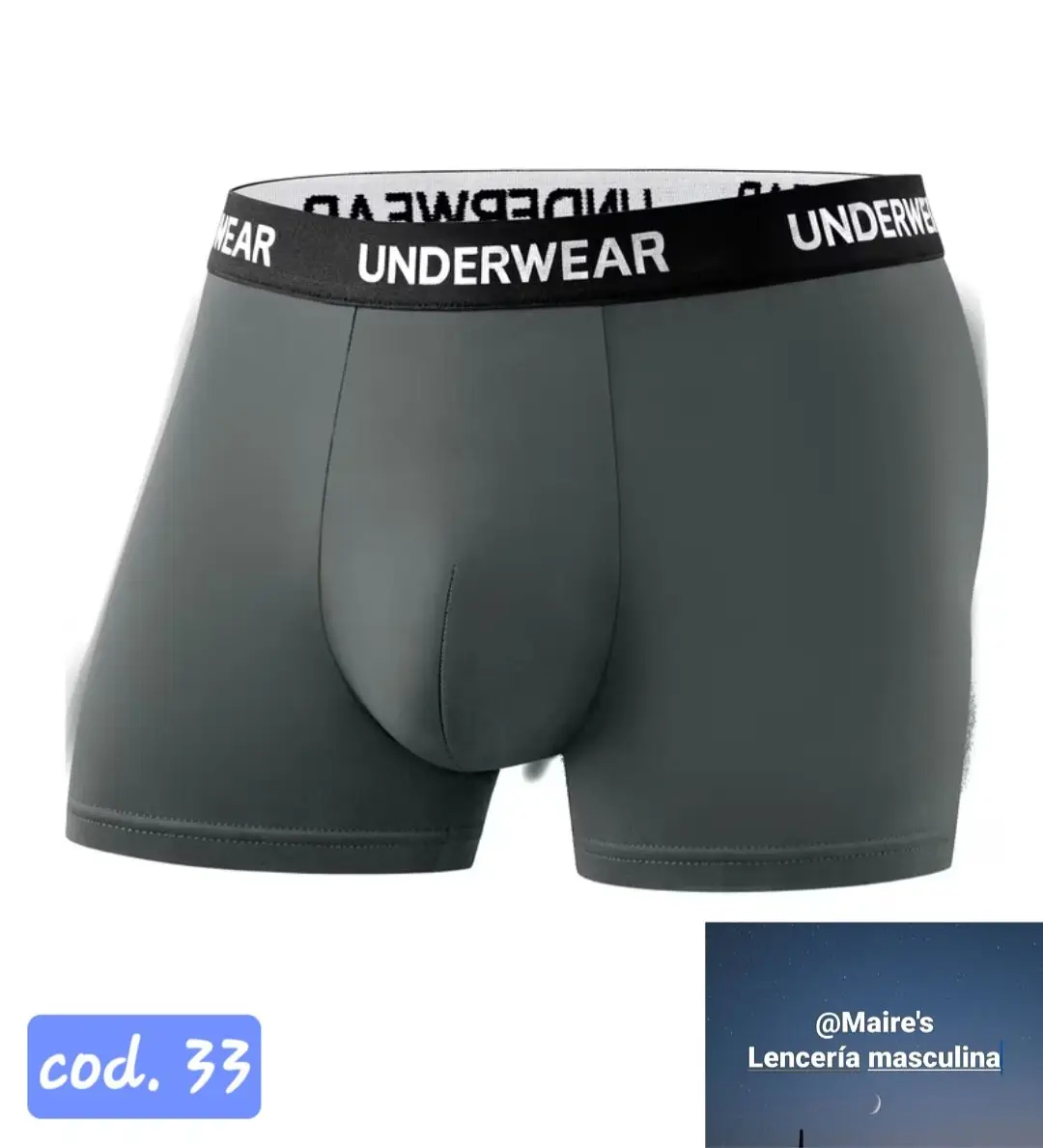 Boxer algodon largo