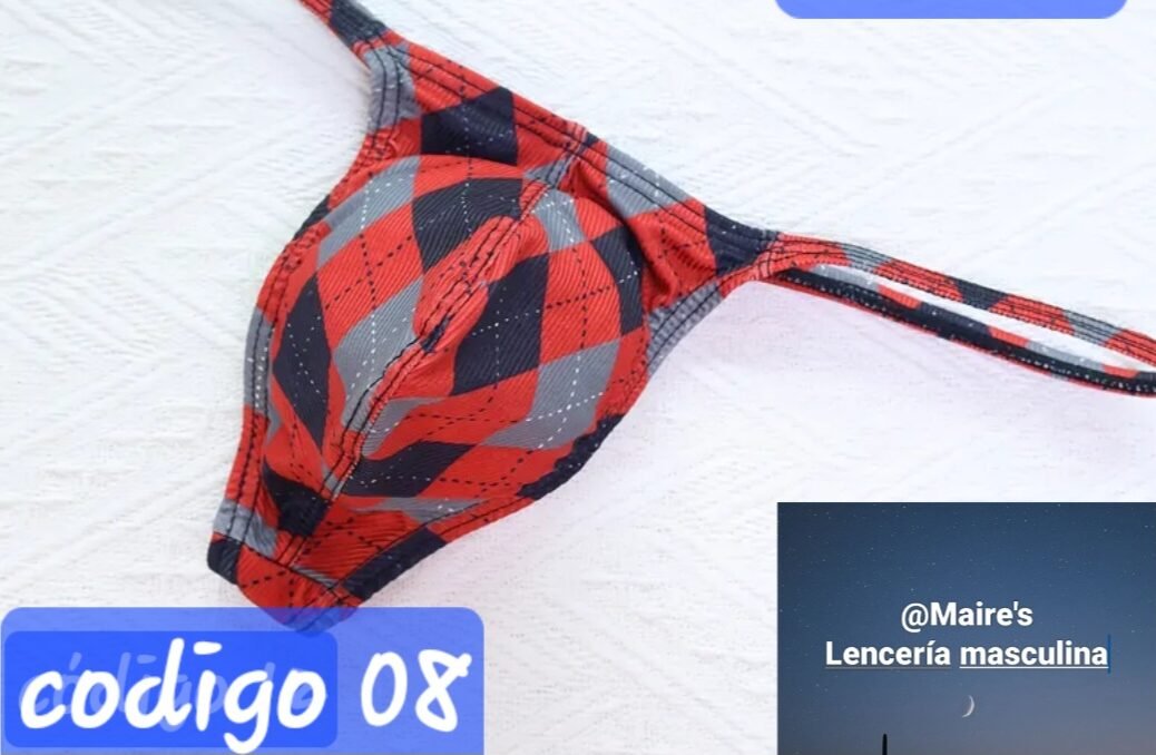 tanga con rombos