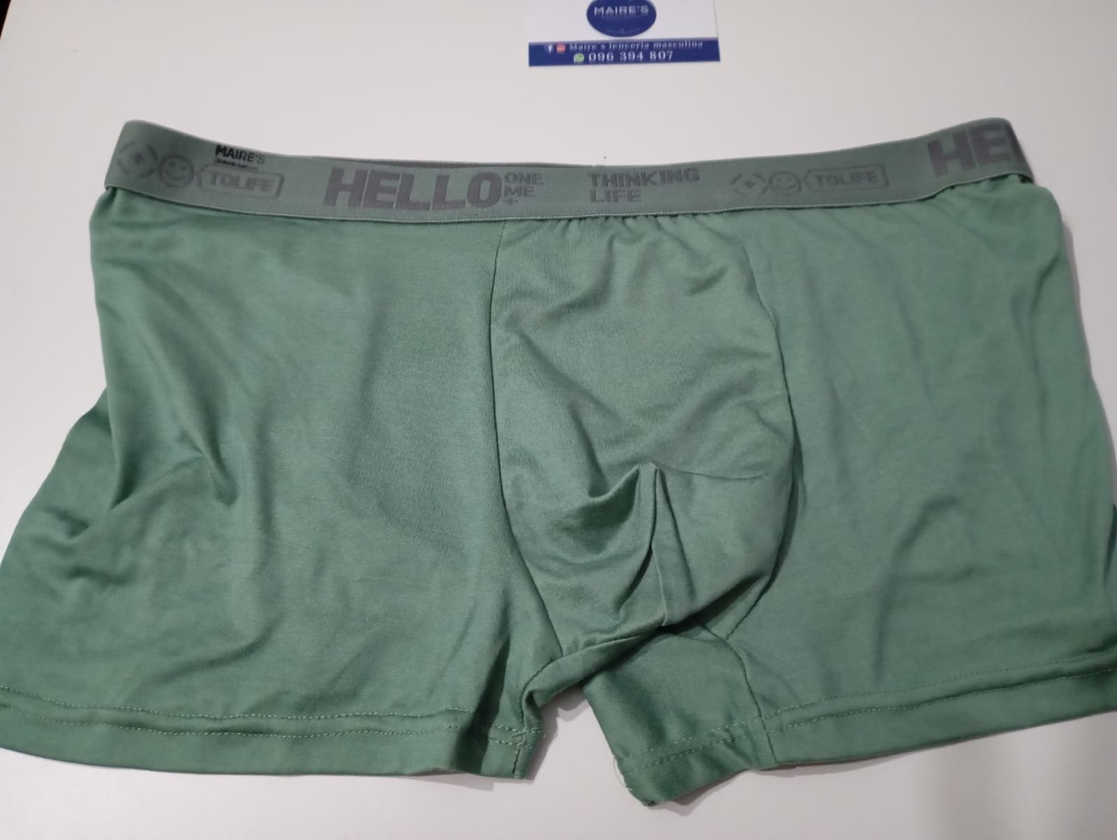 Boxer algodon corto