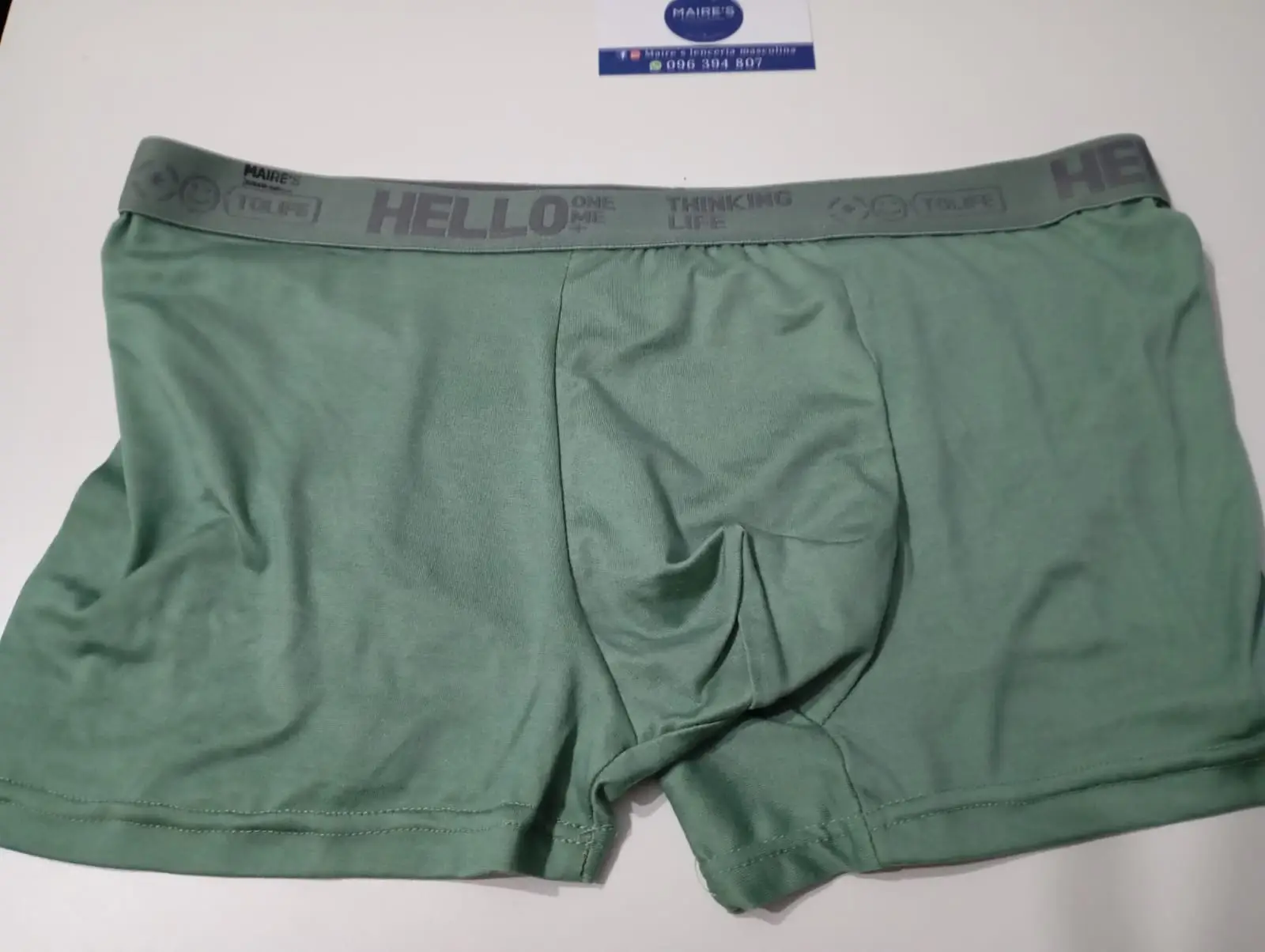 Boxer algodon corto