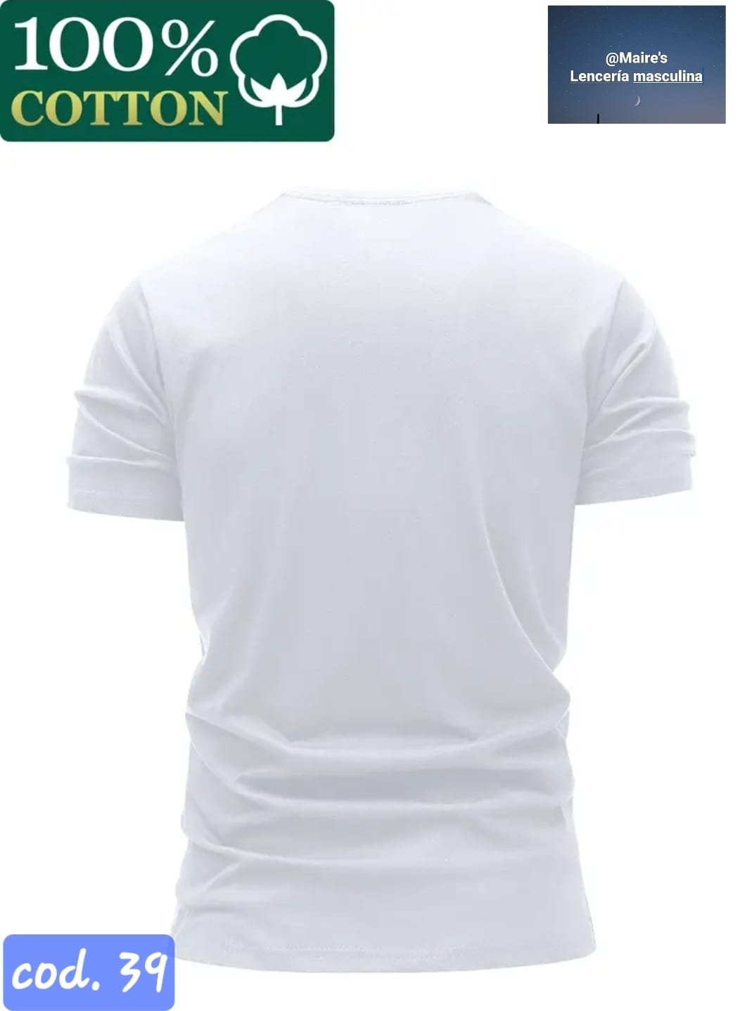 Remera de Algodón Estampada Bandera - Hombre - Imagen 5