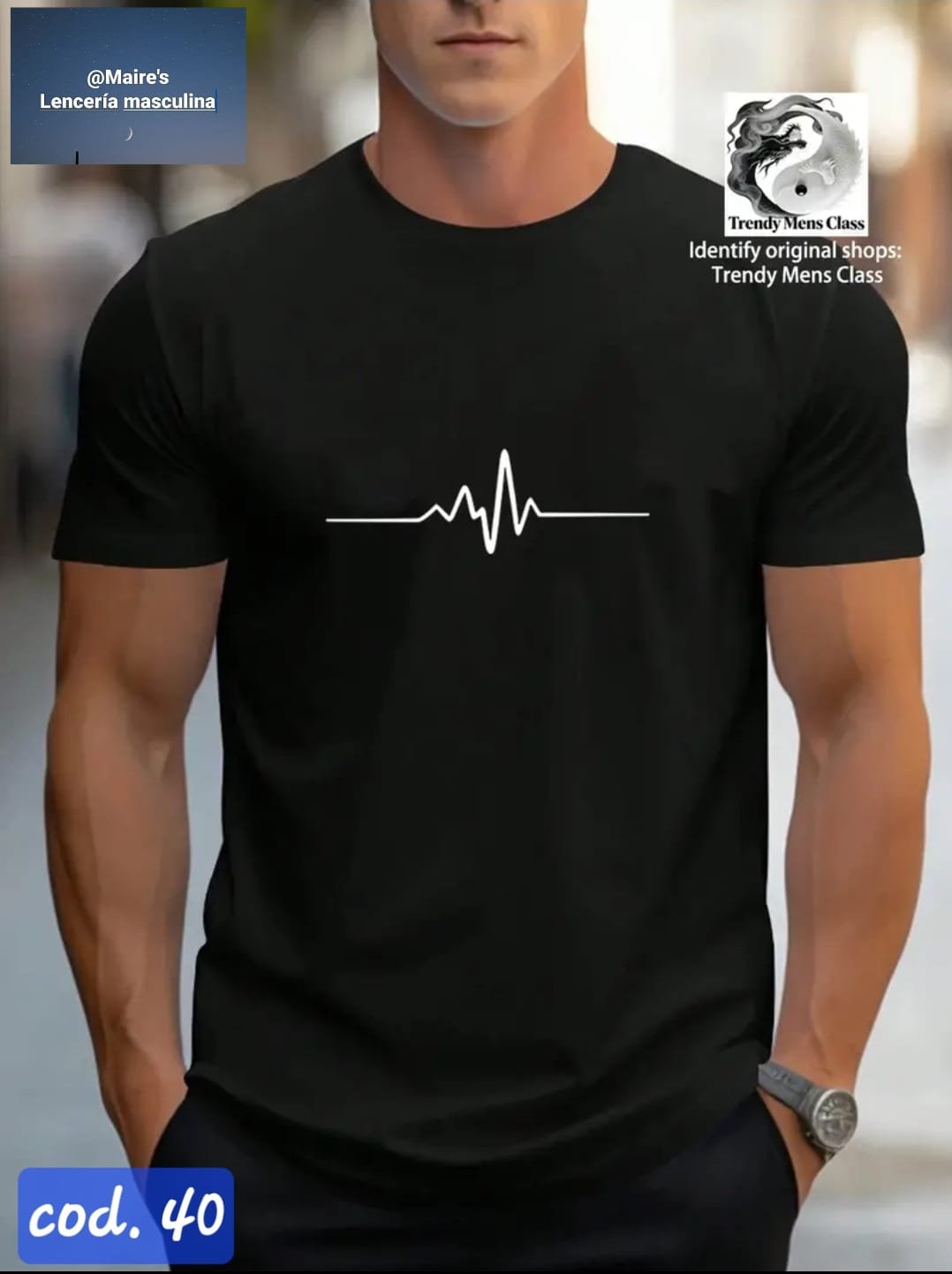 Remera Deportiva Microporosa Electro Hombre XL