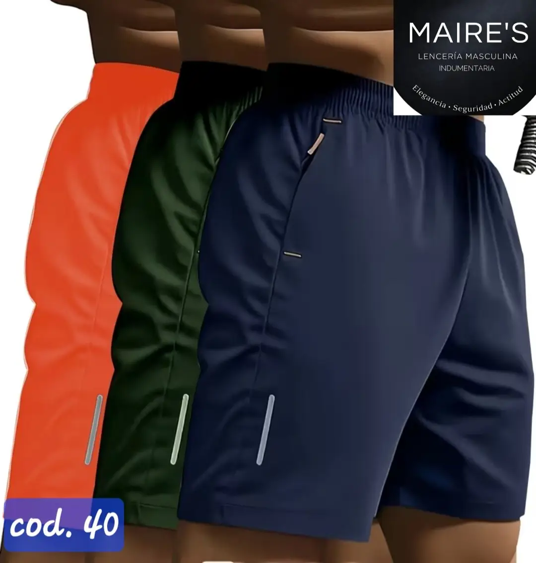 short deportivo veraniego