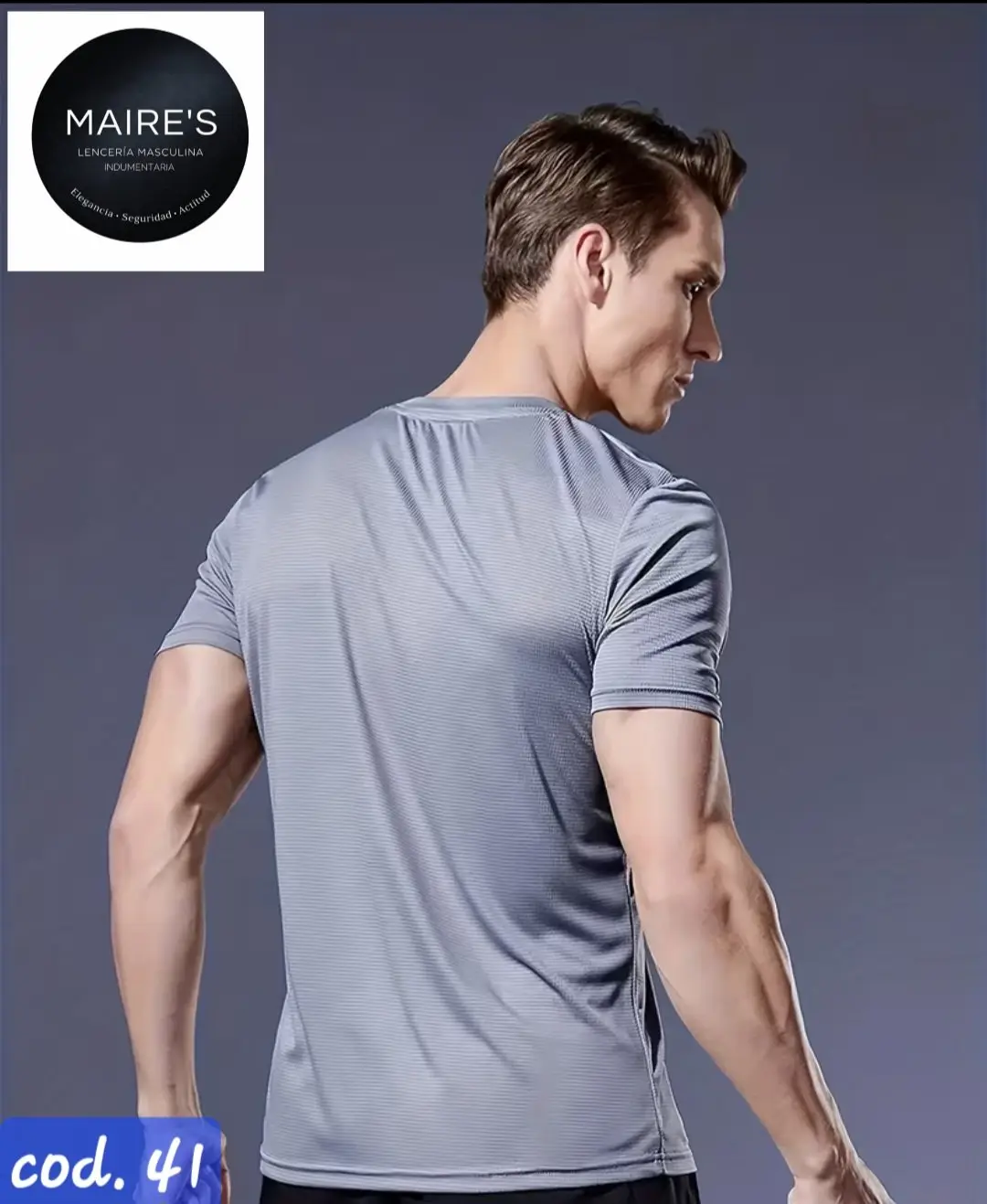 remera clipado estéreo mas comoda y fresca - Imagen 2